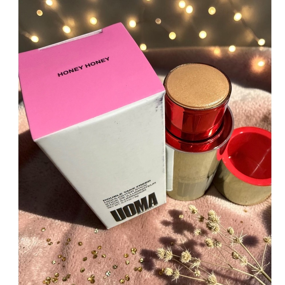 UOMA Beauty - Double Take Freed Highlighter Stick - Shade: "Honey Honey" - *NIB*